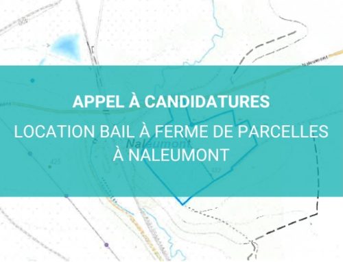 Appel à candidatures – Location bail à ferme de parcelles à Naleumont