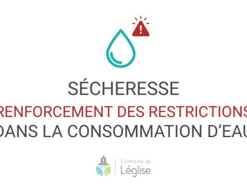 Arrêté de police : Nouvelles restrictions dans la consommation d&rsquo;eau sur la commune