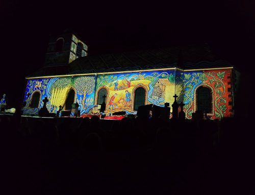 (Re)vivez le vidéo mapping sur l’église de Léglise !